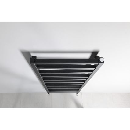 Sapho - Badrumsradiator ZIG 490W/230V 50x133 cm antracit