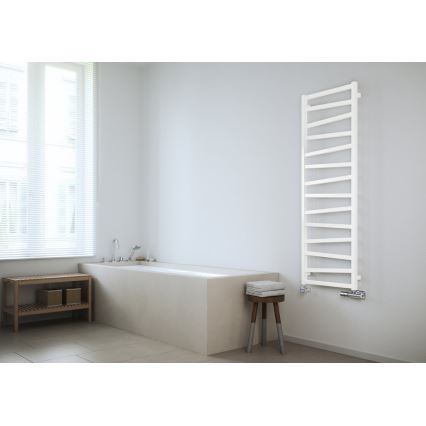 Sapho - Badrumsradiator ZIG 582W/230V 50x157 cm vit
