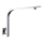 Sapho - Duscharm vinklat 33 cm skinande krom