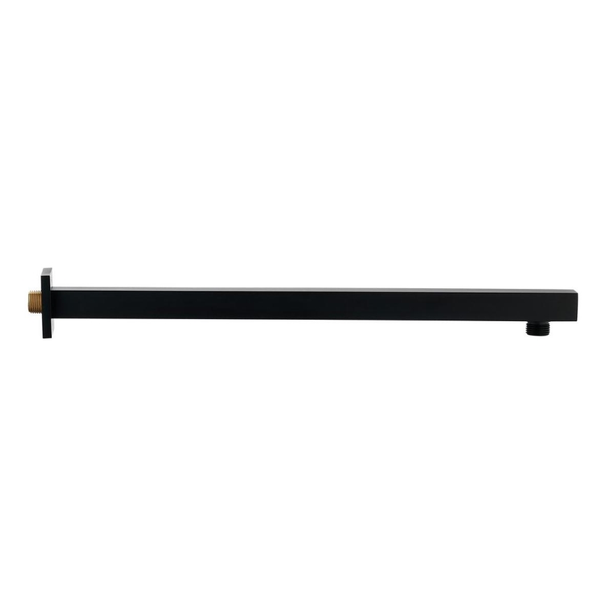 Sapho - Duscharm vinklat 40 cm matt svart