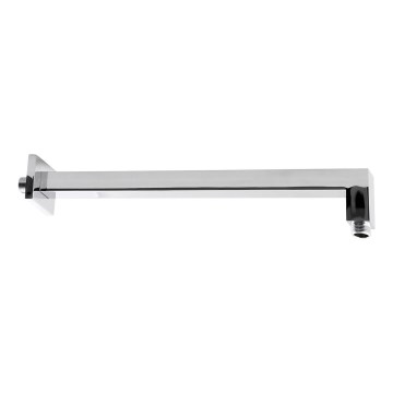 Sapho - Duscharm vinklat 40 cm skinande krom