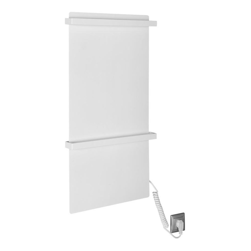 Sapho - Elektrisk handdukskena ELMIS 120W/230V 80 cm matt vit rätt