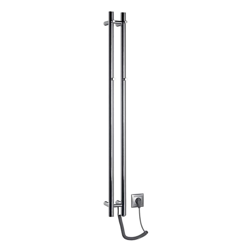 Sapho - Elektrisk handdukskena PAPINADO 40W/230V 120 cm skinande krom