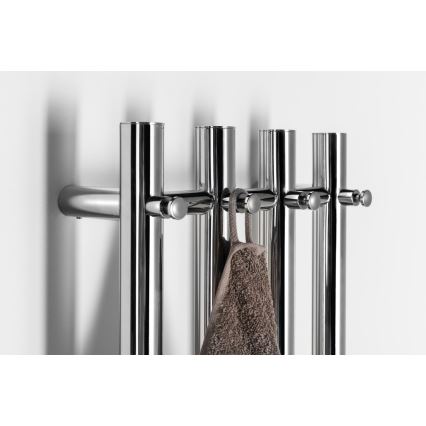 Sapho - Elektrisk handdukskena PAPINADO 85W/230V 120 cm skinande krom rätt