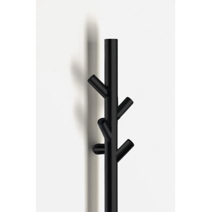 Sapho - Elektrisk handdukskena PASADOR 30W/230V 150 cm matt svart