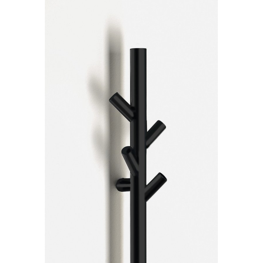 Sapho - Elektrisk handdukskena PASADOR 30W/230V 150 cm matt svart