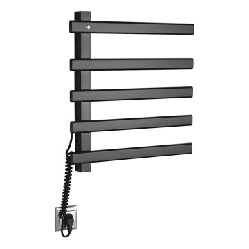 Sapho - Elektrisk handdukstork ELCOR 63 W/230 V 48 x 52 cm matt svart