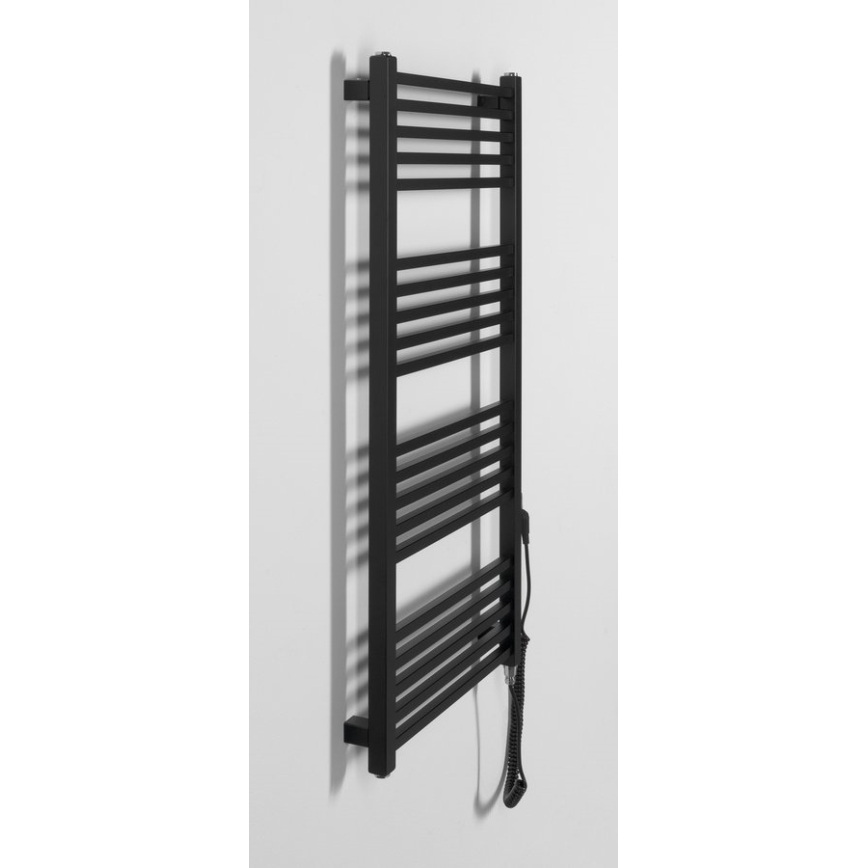 Sapho - Elektrisk handdukstork METRO-E 400W/230V 50x106 cm matt svart
