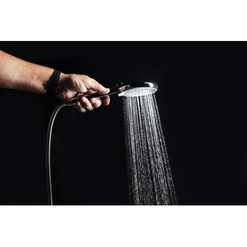 Sapho - Handhållen dush med rinse mode skinande krom