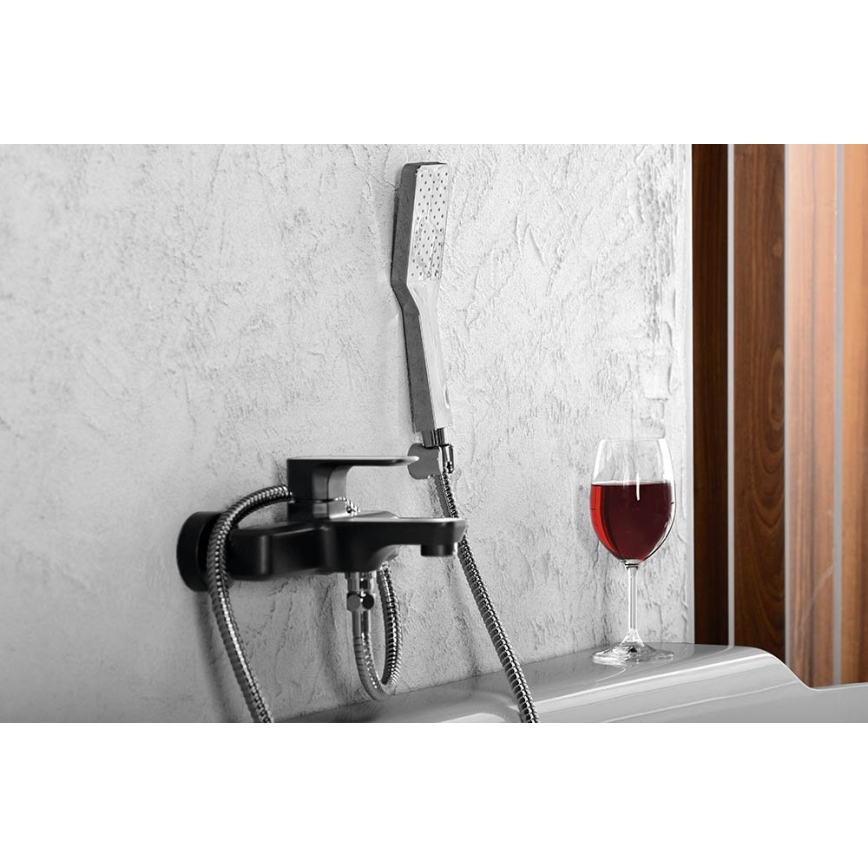 Sapho - Handhållen dush med self-cleaning system skinande krom