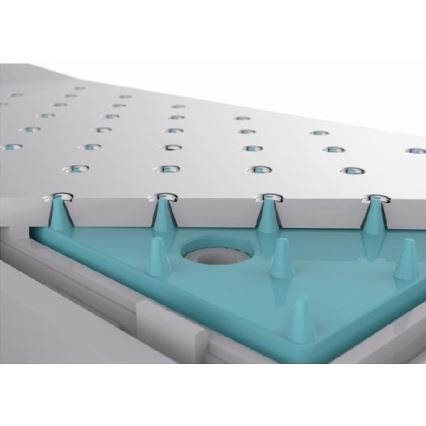 Sapho - Handhållen dush med self-cleaning system skinande krom