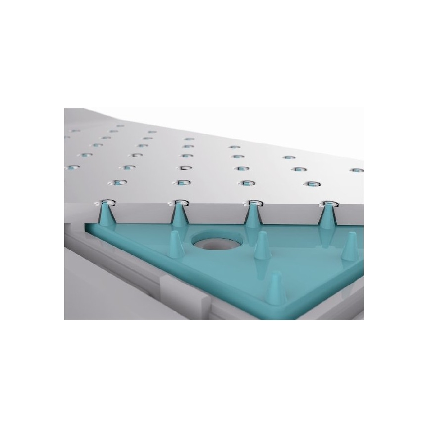 Sapho - Handhållen dush med self-cleaning system skinande krom