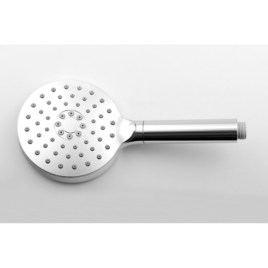 Sapho - Handheld roterande shower skinande krom