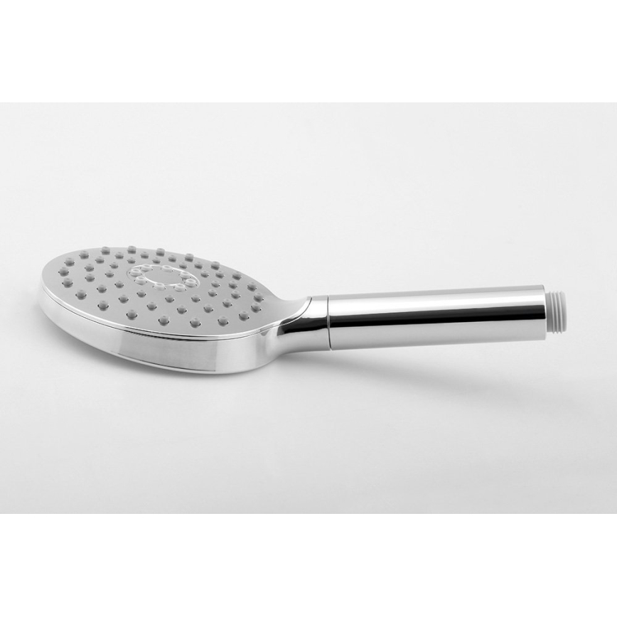 Sapho - Handheld roterande shower skinande krom