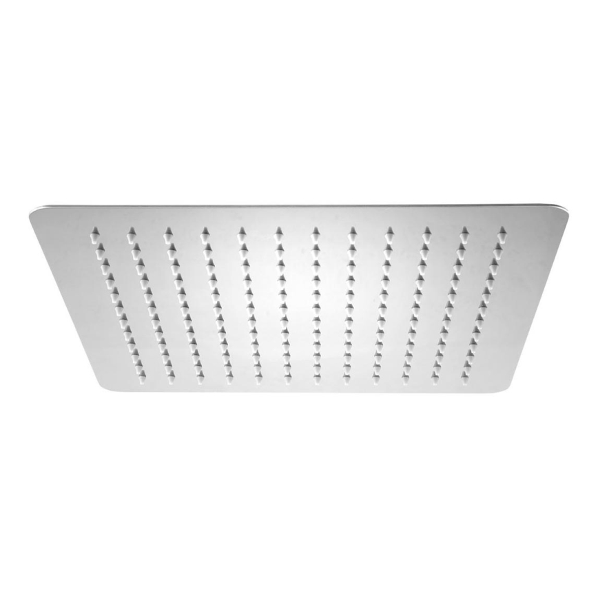 Sapho - Huvuddusch SLIM 30x30 cm polerad rostfri