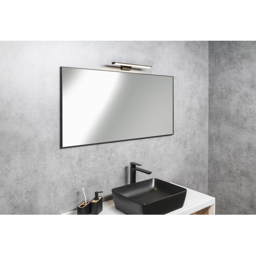 Sapho - Inramad spegel AROWANA 50x80 matt svart