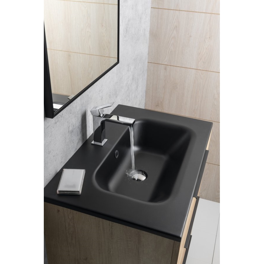 Sapho - Kran till handfat CUBEMIX 15,3 cm mässing