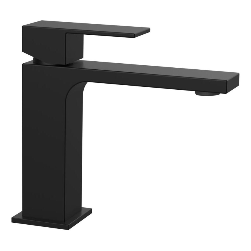 Sapho - Kran till handfat CUBEMIX 15,3 cm matt svart