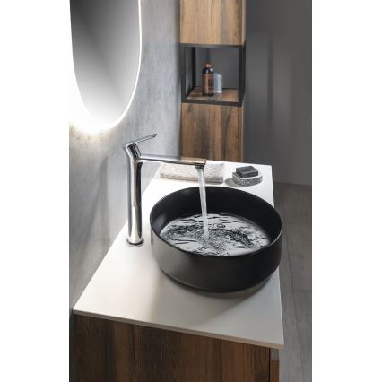 Sapho - Kran till handfat PAX 31,5 cm skinande krom