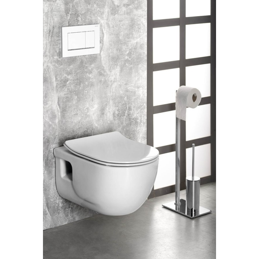 Sapho - Toalettsits SoftClose EDITA vit