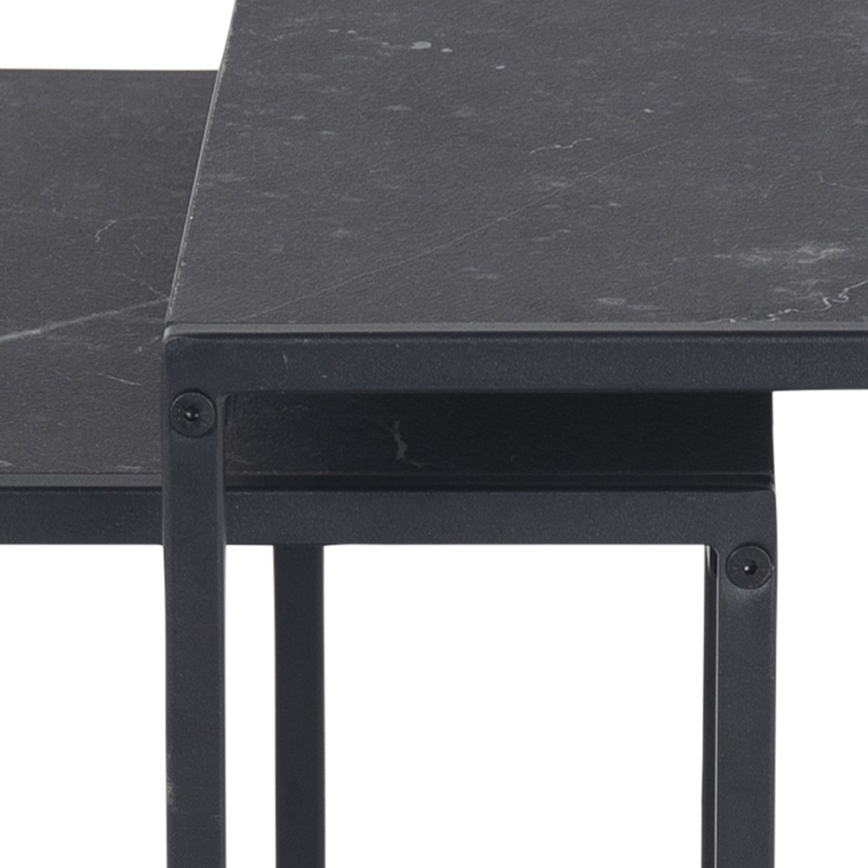 Sats med soffbord ALMA 2 delar antracit