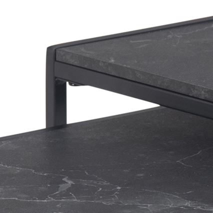 Sats med soffbord ALMA 2 delar antracit