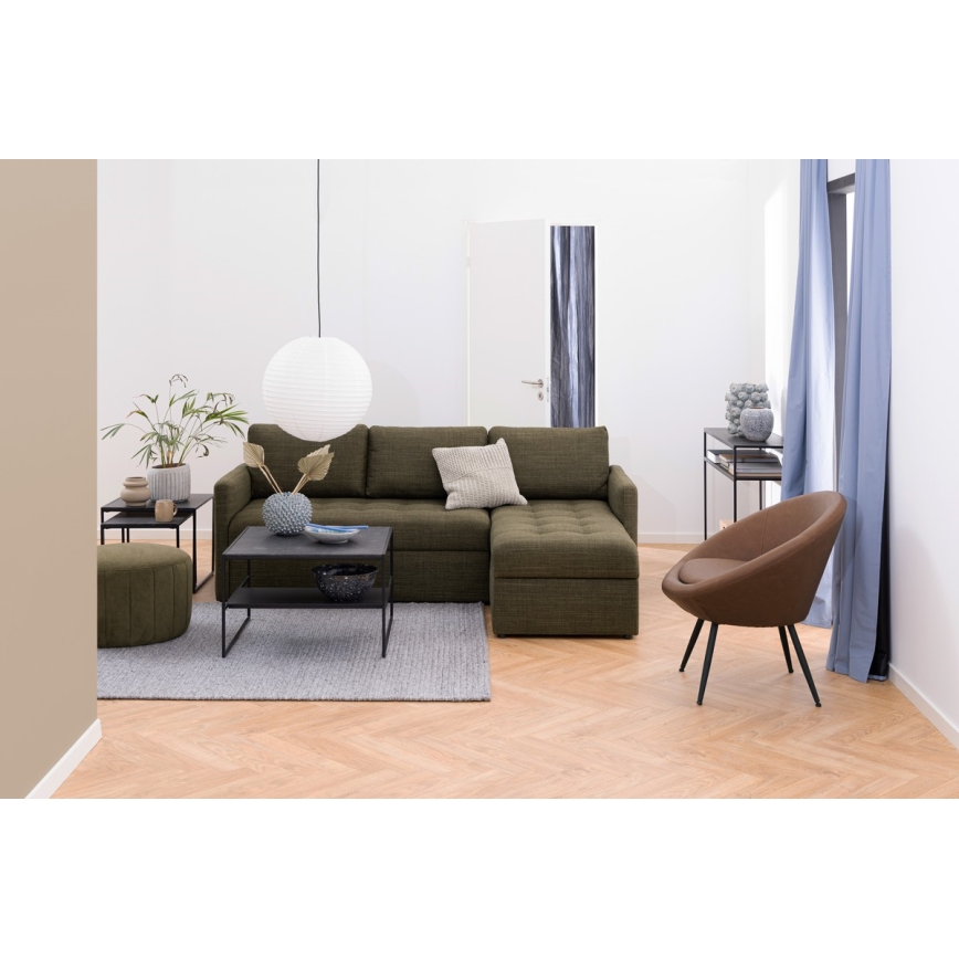 Sats med soffbord ALMA 2 delar antracit