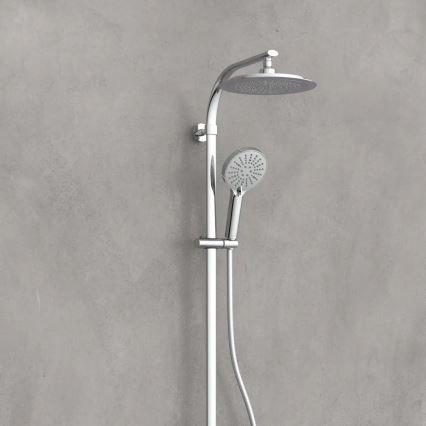 Schütte 60046 - Duschset med termostatblandare MADURA FRESH, blank krom