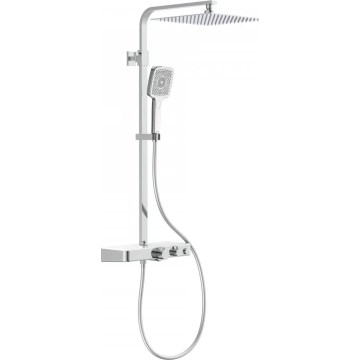 Schütte 60530 - Duschset med termostatblandare OCEAN, polerad krom