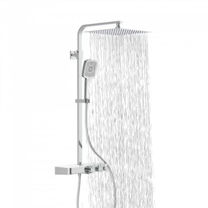 Schütte 60530 - Duschset med termostatblandare OCEAN, polerad krom