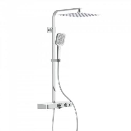 Schütte 60530 - Duschset med termostatblandare OCEAN, polerad krom