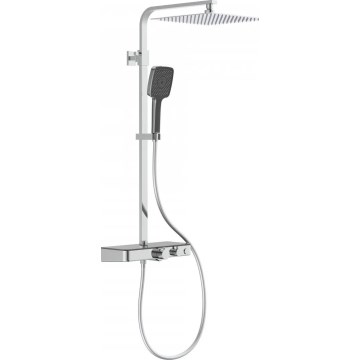 Schütte 60531 - Duschset med termostatblandare OCEAN blank krom/antracit