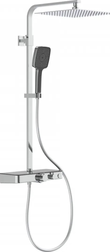 Schütte 60531 - Duschset med termostatblandare OCEAN blank krom/antracit