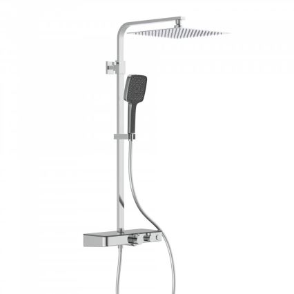 Schütte 60531 - Duschset med termostatblandare OCEAN blank krom/antracit