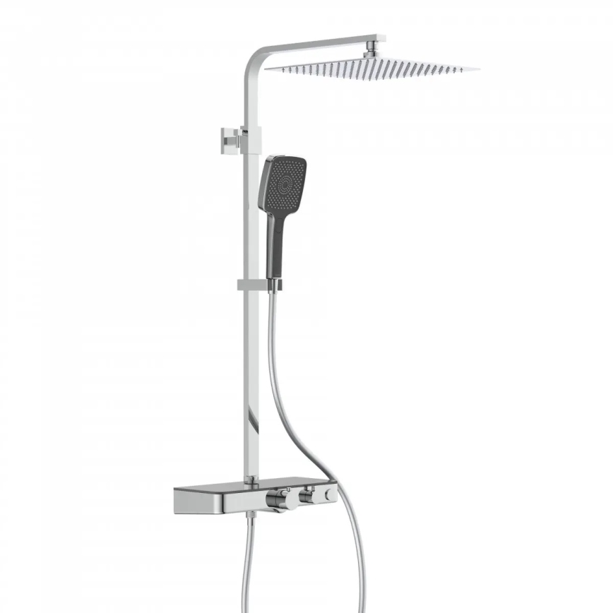 Schütte 60531 - Duschset med termostatblandare OCEAN blank krom/antracit