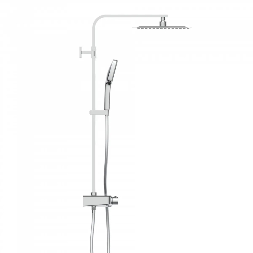 Schütte 60531 - Duschset med termostatblandare OCEAN blank krom/antracit