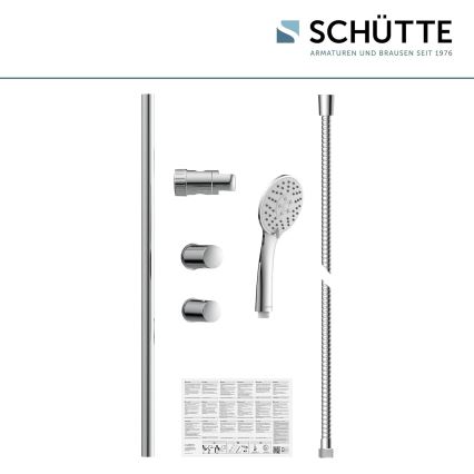 Schütte 64830 - Duschset NAPOLI i polerad krom