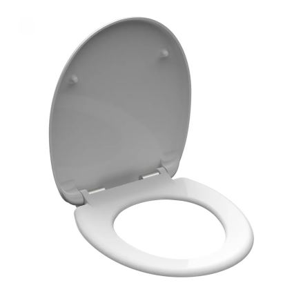 Schütte 82100-A - WC-sits i vit duroplast med SoftClose
