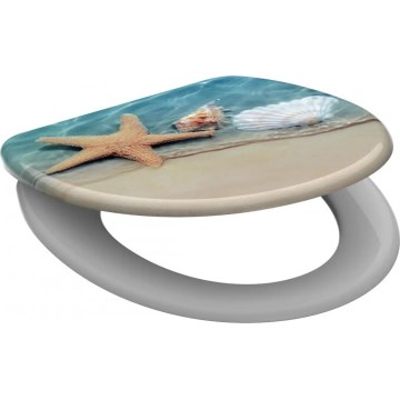 Schütte 82196 - Toalettsits BEACH SoftClose i duroplast
