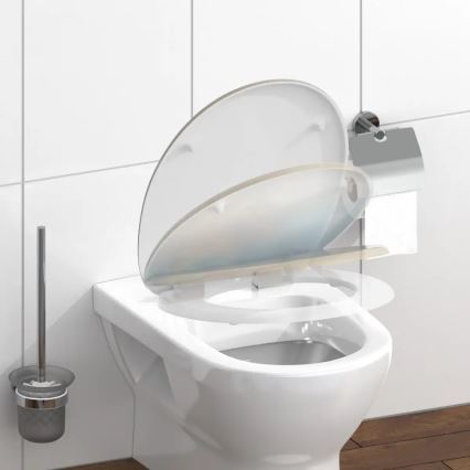 Schütte 82196 - Toalettsits BEACH SoftClose i duroplast