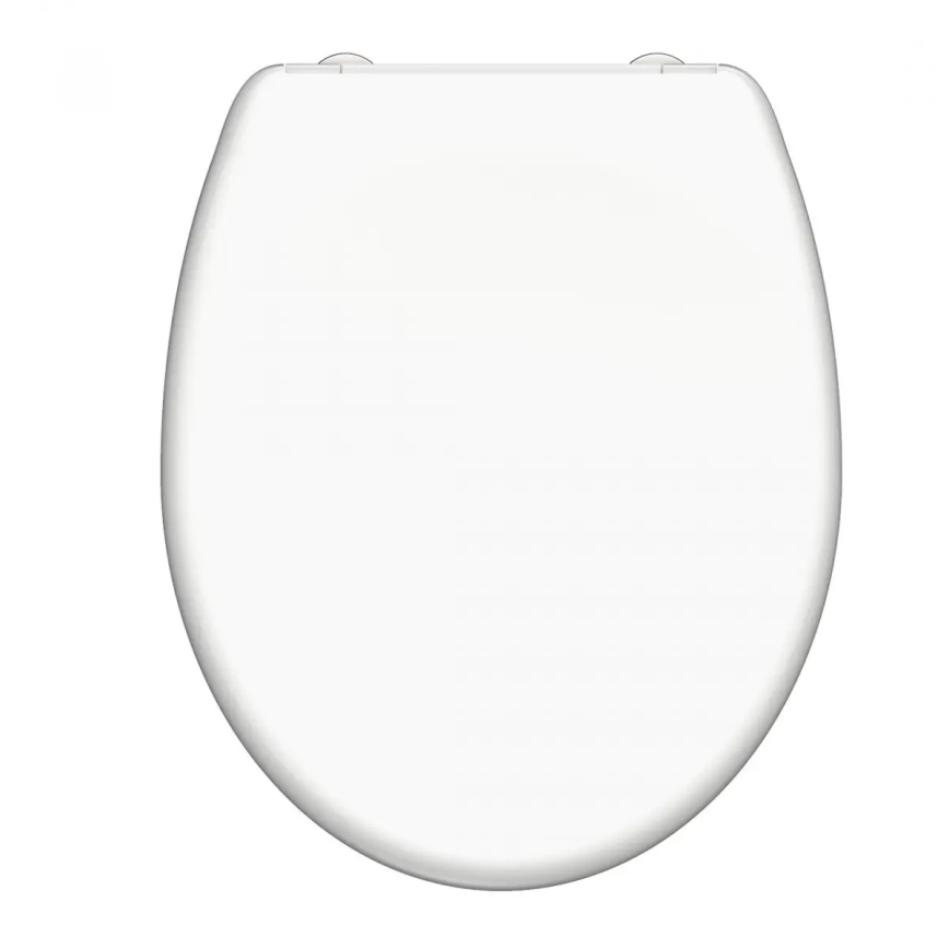 Schütte 82300-A - Toalettsits vit med SoftClose i duroplast