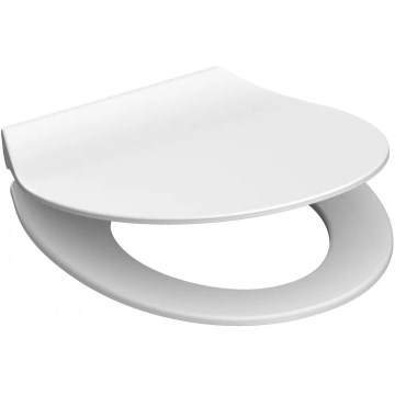 Schütte 82700 - Toalettsits SLIM vit med mjukstängning, duroplast