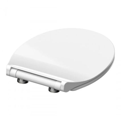 Schütte 82700 - Toalettsits SLIM vit med mjukstängning, duroplast