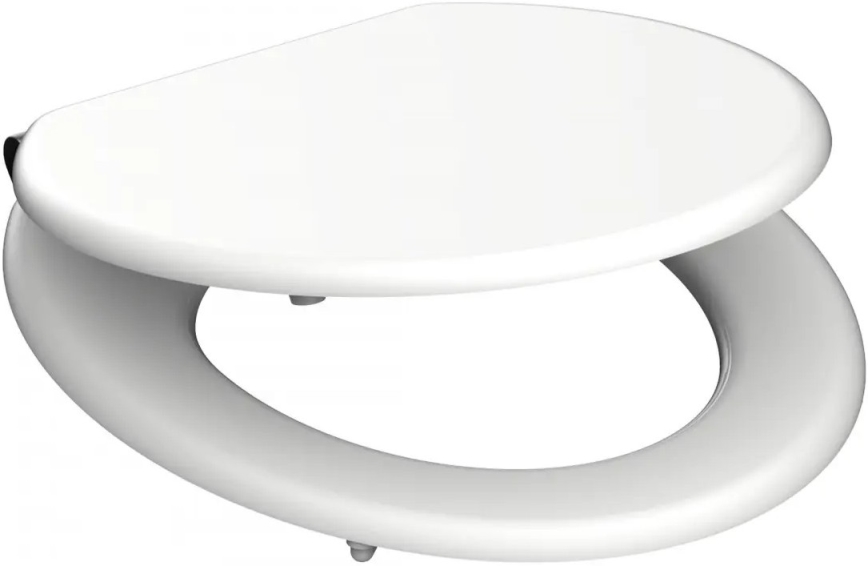 Schütte 84100-A - Toalettsits, vit, SoftClose, i MDF