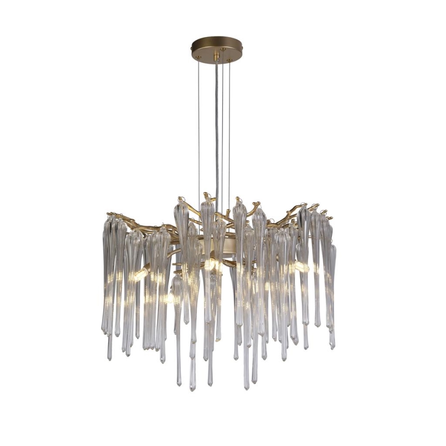 Searchlight - Pendellampa med vajer HERITAGE 5xG9/33W/230V