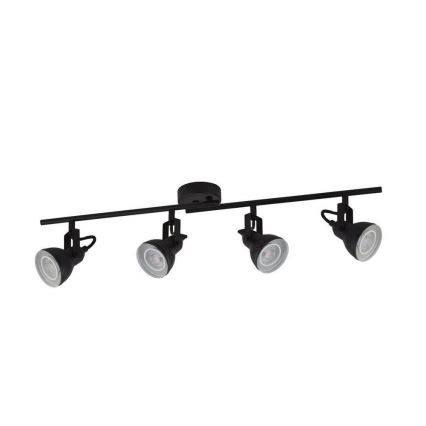 Searchlight - Tak spotlight FOCUS 4xGU10/50W/230V svart