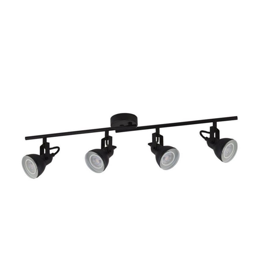 Searchlight - Tak spotlight FOCUS 4xGU10/50W/230V svart