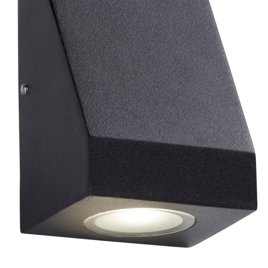 Searchlight 2041-1BK - LED Utomhus Väggbelysning DOOR LED/7W/230V IP44