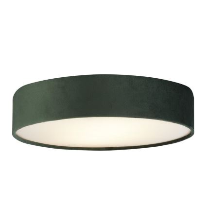 Searchlight - Taklampa DRUM 3xE27/60W/230V grön