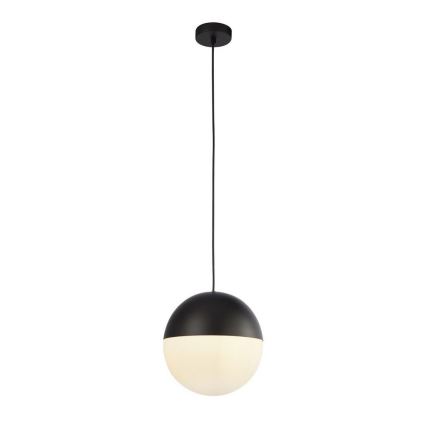 Searchlight - Ljuskrona med upphängningsrem ENDOR 1xE27/40W/230V svart